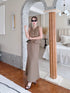 Two Piece Waistcoat Style With Fishtail Skirt
